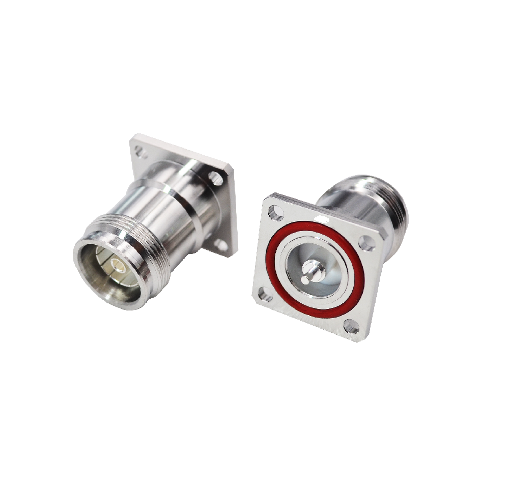 43-10  FEMALE connector  PANEL size 4HOLE