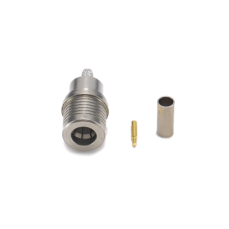 QMA connector  CRIMP size for coaxial cable RG316 ／RG174／ LMR100
