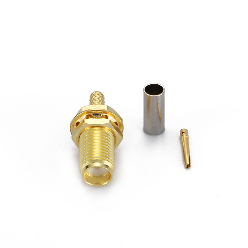 SMA FEMALE CRIMP RG316 RG174 LSR100