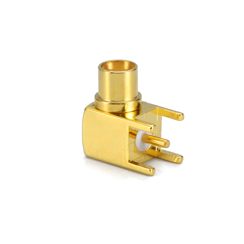 MCX FEMALE RA connector  PANEL (PCB)4PIN
