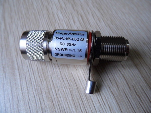 Discharge Tube type Surge Arrestor(N Male to N Female Bulkhead Port DC-6GHz)