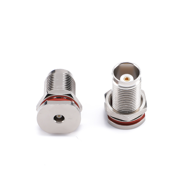 ADAPTER MCX FEMALE TO TNC FEMALE  BULKHEAD