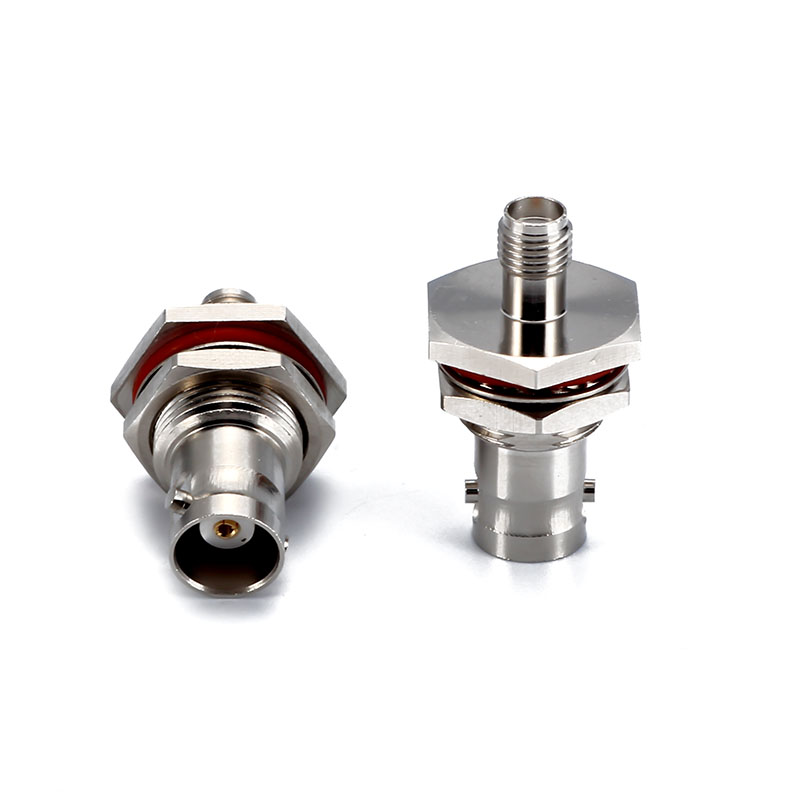 ADAPTER SMA FEMALE TO BNC FEMALE BULKHEAD