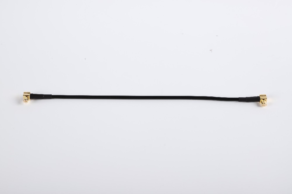 RG174 coaxial cable assembly with MCX RA  MALE TO MCX RA MALE connector