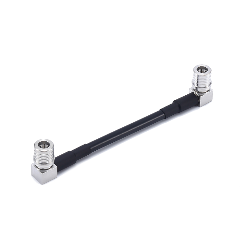 RG223 ／RG58 coaxial cable assembly with QMA MALE RA TO QMA MALE RA connector