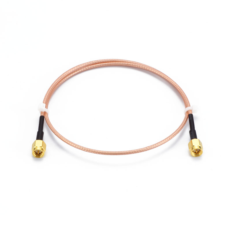RG316 coaxial cable assembly with SMA MALE TO SMA MALE connector